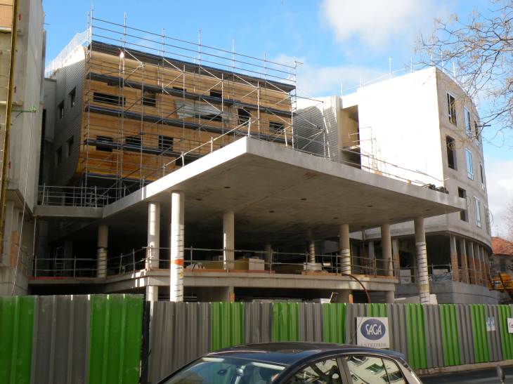  Immeuble en construction, Hôpital Sainte-Anne